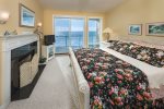 Suite Dreams, Oceansuite Master King Bedroom with Cozy Fireplace